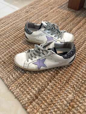 Golden Goose Leather Sneakers - White Sneakers, Shoes - WG5147496